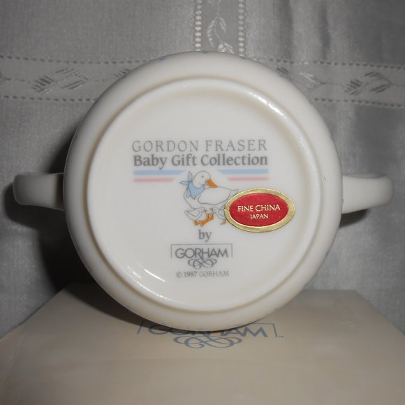Vintage Gorham Gordon Fraser Baby Gifts Collection Double Handle Mug - Picture 2 of 11